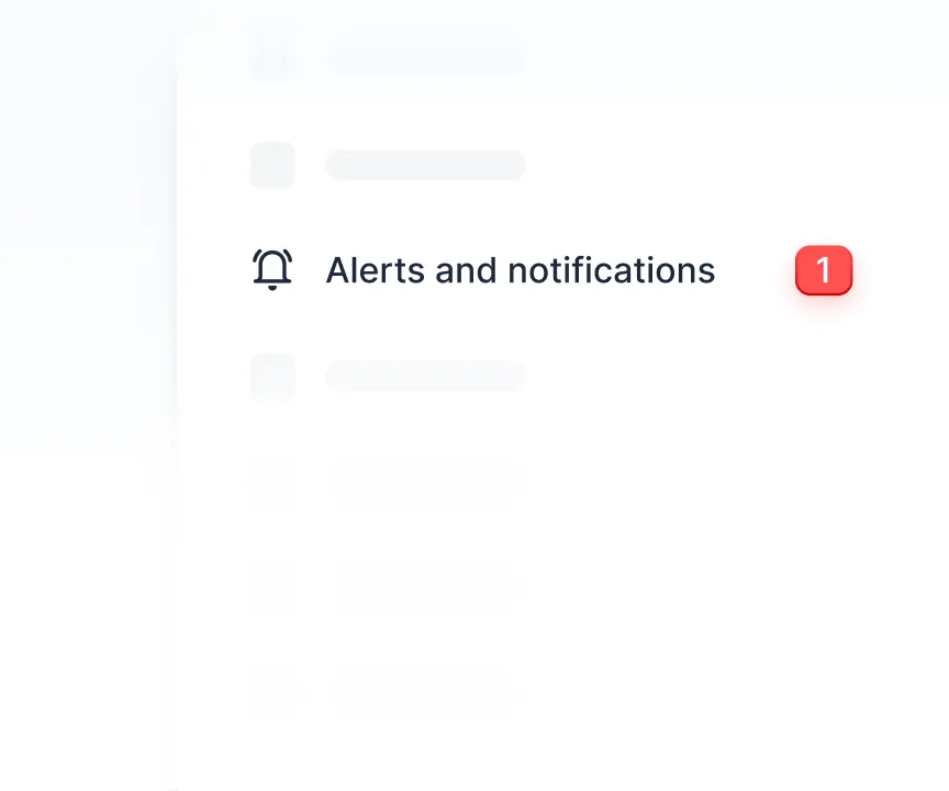 New alerts and notifications on the NordProtect web app.