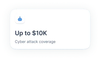 NordProtect’s cyberattack coverage reimburses up to $10,000 for financial losses caused by cyber threats.