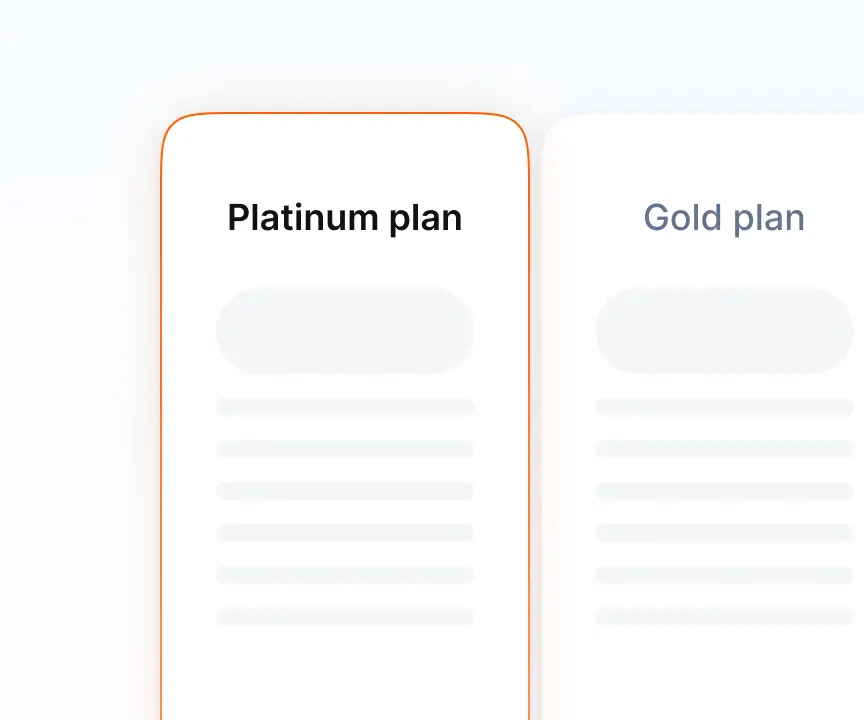 NordProtect subscription options, featuring the Platinum plan.